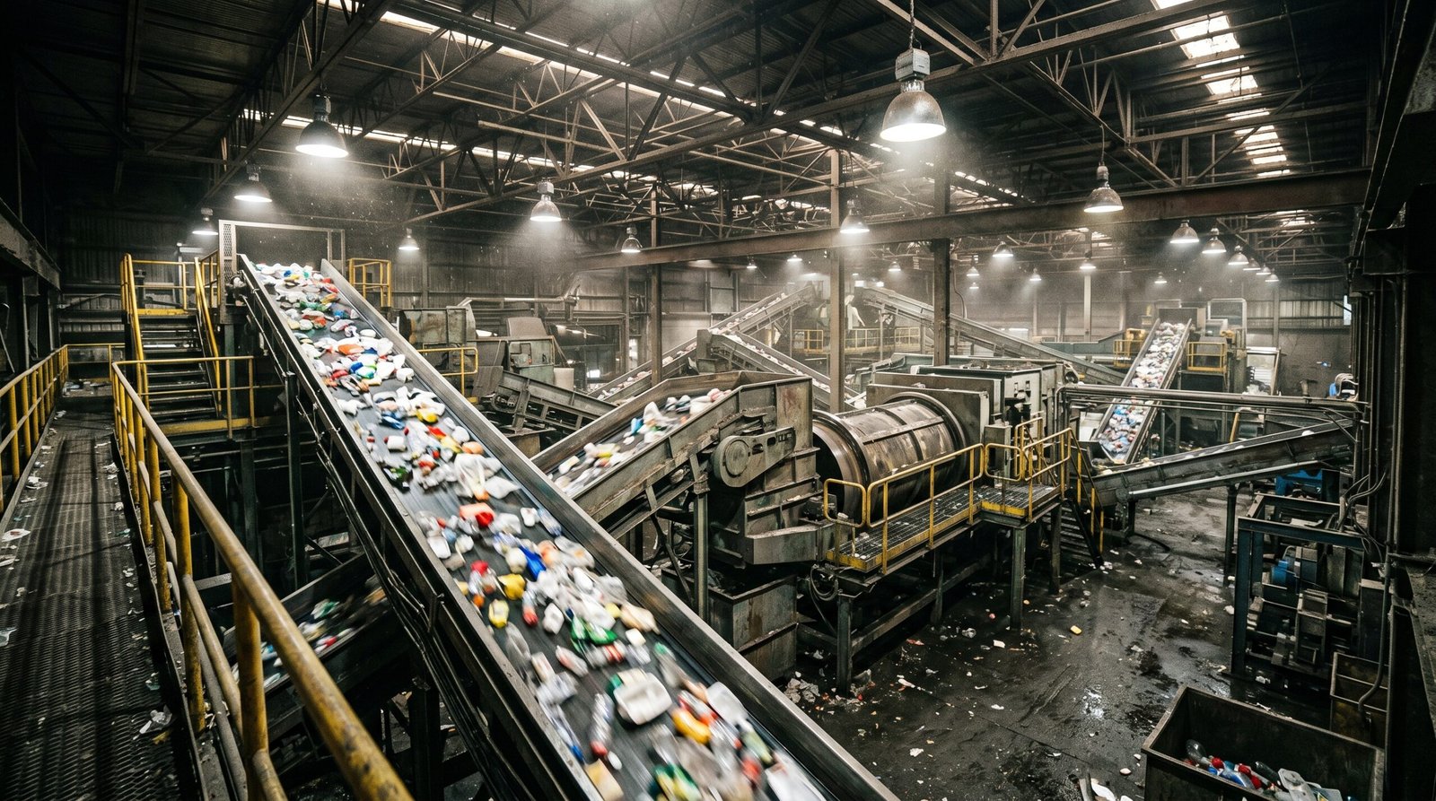 Planta de reciclaje industrial
